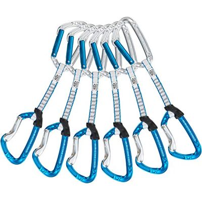 Climbing Technology Aerial PRO Set DY, Unisex Erwachsene, Silber/Hellblau, 12 cm Climbing Technology Aerial PRO Set DY, Unisex Erwachsene, Silber/Hellblau, 12 cm