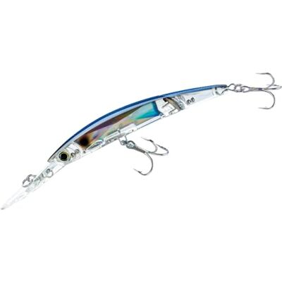 DUEL Yo-Zuri Crystal 3D Minnow Deep Diver Gelenkköder, Blau/Silber, 14 cm DUEL Yo-Zuri Crystal 3D Minnow Deep Diver Gelenkköder, Blau/Silber, 14 cm
