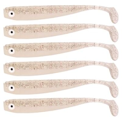 BigBait Zanderbait 9cm Violettglitter, Angelköder, Kunstköder, Zanderbait, Zanderköder, Softbait, Gummifisch, Gummiköder, Lieferumfang 6 Stück. BigBait Zanderbait 9cm Violettglitter, Angelköder, Kunstköder, Zanderbait, Zanderköder, Softbait, Gummifisch, Gummiköder, Lieferumfang 6 Stück.