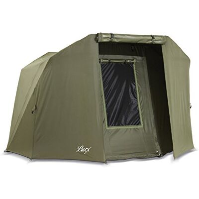 Lucx ® Winterskin Überwurf Overwrap Skin für Bivvy Coon Karpfenzelt 1 bis 2 Mann (Kein Zelt nur Überwurf), Oliv Grün Lucx ® Winterskin Überwurf Overwrap Skin für Bivvy Coon Karpfenzelt 1 bis 2 Mann (Kein Zelt nur Überwurf), Oliv Grün
