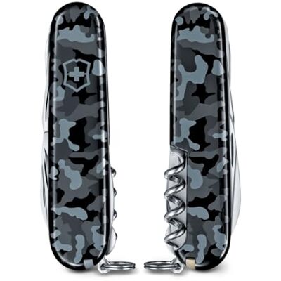 Victorinox Huntsman - Mehrzweckmesser mit 15 Funktionen, Blau Victorinox Huntsman - Mehrzweckmesser mit 15 Funktionen, Blau