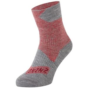 SealSkinz Unisex Allwetter Wasserdichte Socken – Knöchellang, Rot, S SealSkinz Unisex Allwetter Wasserdichte Socken – Knöchellang, Rot, S