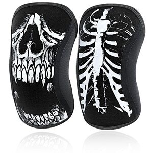 RockTape Unisex Assassins Knee Sleeves Skull 5mm Knieschoner, Skull, M EU