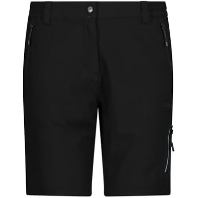 CMP Stretch-Bermudashorts für Damen, Schwarz, D36 CMP Stretch-Bermudashorts für Damen, Schwarz, D36
