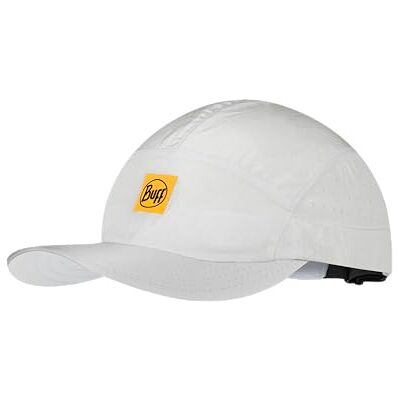 Buff ® Kappe Speed Männlich Weiblich Erwachsene Leicht, Faltbar, Recycelte Materialien, UPF 50 Schutz, Laufen, Sport, S/M, Blanc Buff ® Kappe Speed Männlich Weiblich Erwachsene Leicht, Faltbar, Recycelte Materialien, UPF 50 Schutz, Laufen, Sport, S/M, Blanc