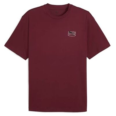 Puma Unisex Graphic Grid Tees, Rubinschimmer, XL EU Puma Unisex Graphic Grid Tees, Rubinschimmer, XL EU