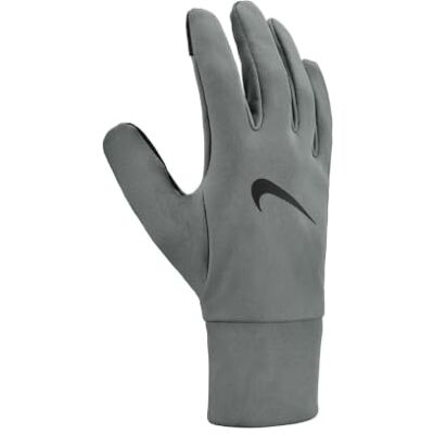 NIKE Herren Therma-Fit Fleece Handschuhe Running Training Fitness Winter Sporthandschuhe warm, Smoke Grey/Black, S NIKE Herren Therma-Fit Fleece Handschuhe Running Training Fitness Winter Sporthandschuhe warm, Smoke Grey/Black, S
