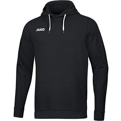 JAKO Herren Kapuzensweatshirt Base, Schwarz, L JAKO Herren Kapuzensweatshirt Base, Schwarz, L