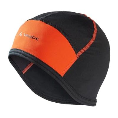 VAUDE Bike Cap, warme Helm- Unterziehmütz, Winddicht & atmungsaktiv, wasserabweisend & schnelltrocknend, Glowing red, M VAUDE Bike Cap, warme Helm- Unterziehmütz, Winddicht & atmungsaktiv, wasserabweisend & schnelltrocknend, Glowing red, M