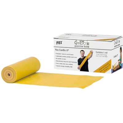 Cando Trainingsband / Gymnastikband Spenderbox Länge 5,5 m gold (ultra schwer) Cando Trainingsband / Gymnastikband Spenderbox Länge 5,5 m gold (ultra schwer)