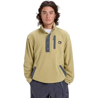 Quiksilver NO Destination HS Fleece Beige M Quiksilver NO Destination HS Fleece Beige M