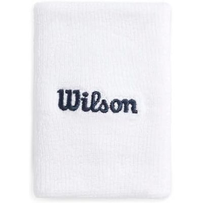 WILSON Breites Frottee-Armband Weiss WILSON Breites Frottee-Armband Weiss