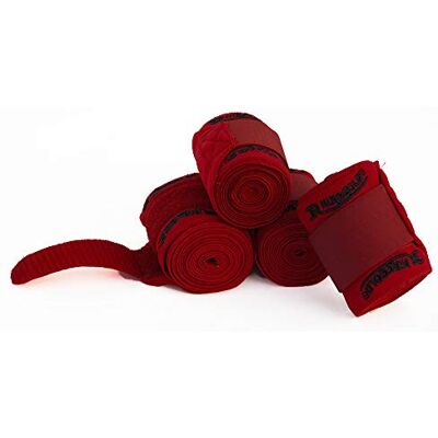 Rhinegold Elastische Trainingsbandage, 0, rot, Einheitsgröße Rhinegold Elastische Trainingsbandage, 0, rot, Einheitsgröße