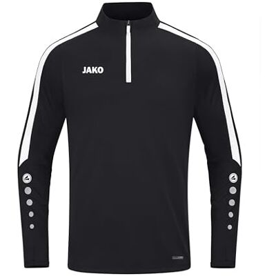 JAKO Herren Ziptop Power, Schwarz, M JAKO Herren Ziptop Power, Schwarz, M