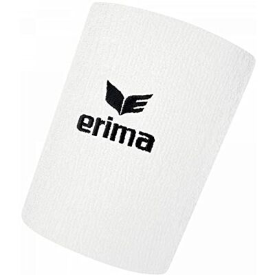 Erima Erwachsene Absorbierendes Basic Schweißband (7242109), weiß, 1 Erima Erwachsene Absorbierendes Basic Schweißband (7242109), weiß, 1