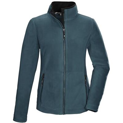 Killtec Damen Fleecejacke mit Stehkragen KOW 3 WMN FLC JCKT, hellpetrol, 40, 43293-000 Killtec Damen Fleecejacke mit Stehkragen KOW 3 WMN FLC JCKT, hellpetrol, 40, 43293-000