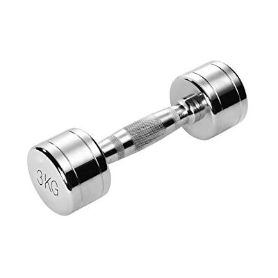 Trendy Sportovní chromovaná činka 1 kus 3,0 kg - Hantel Trendy Sportovní chromovaná činka 1 kus 3,0 kg - Hantel