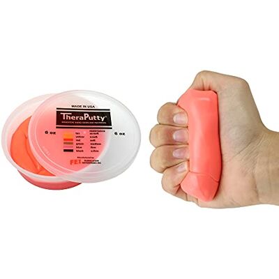 Cando Theraputty Exercise Putty, Red, 6 Ounce by Theraputty Cando Theraputty Exercise Putty, Red, 6 Ounce by Theraputty