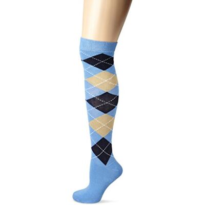 PFIFF 100322 Unisex-Reitstrumpf, kariert Socke- Gr. 40, Blue/light Blue PFIFF 100322 Unisex-Reitstrumpf, kariert Socke- Gr. 40, Blue/light Blue