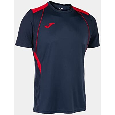 Joma Kurzarmshirt Mann Championship VII Marineblau rot Joma Kurzarmshirt Mann Championship VII Marineblau rot