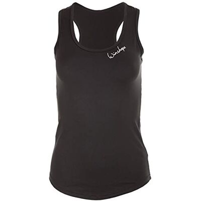 WINSHAPE Damen Super leichtes Functional Tanktop AET104, Slim Style Fitness Yoga Pilates, schwarz, M WINSHAPE Damen Super leichtes Functional Tanktop AET104, Slim Style Fitness Yoga Pilates, schwarz, M