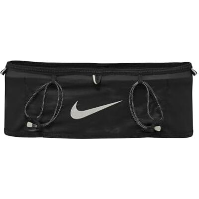 NIKE Run Belt Laufgürtel Running Gürtel für Smartphone Schlüssel Jogging Training Fitness Laufzubehör, Black/Sail/Sail, M NIKE Run Belt Laufgürtel Running Gürtel für Smartphone Schlüssel Jogging Training Fitness Laufzubehör, Black/Sail/Sail, M