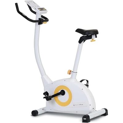 SportPlus COMPACT Heimtrainer Fahrrad, 24 Widerstandsstufen, integrierte Herzfrequenz-Messer & App kompatibel, Hometrainer SportPlus COMPACT Heimtrainer Fahrrad, 24 Widerstandsstufen, integrierte Herzfrequenz-Messer & App kompatibel, Hometrainer
