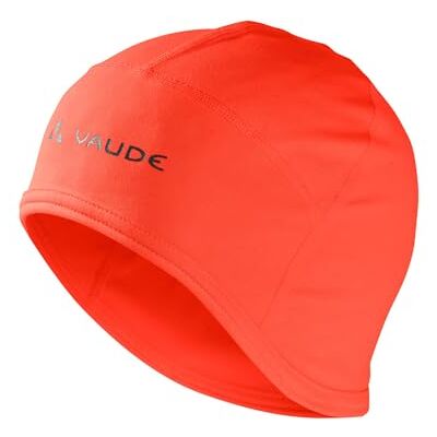 VAUDE Bike Warm Cap Plus, Sportive, isolierte Radhelm-Unterziehmütze für kalte Tage, wattierte und windabweisende Zonen, leicht und elastisch, Glowing red, M VAUDE Bike Warm Cap Plus, Sportive, isolierte Radhelm-Unterziehmütze für kalte Tage, wattierte und windabweisende Zonen, leicht und elastisch, Glowing red, M