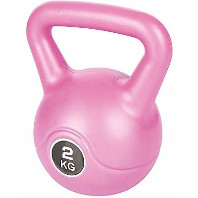 Este Kettlebell 2kg für Training, Rutschfr Griff, FitLover Este Kettlebell 2kg für Training, Rutschfr Griff, FitLover