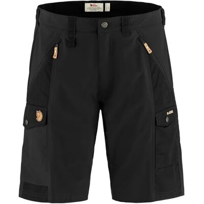 Fjällräven Herren Wandershorts Abisko, Black, 60, F82833-550 Fjällräven Herren Wandershorts Abisko, Black, 60, F82833-550