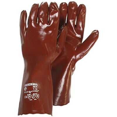Greenstar Säurehandschuhe Paar PVC-Handschuhefür den Umgang mit flüssigen, chemischen und Erdölprodukten – Größe 10/L Greenstar Säurehandschuhe Paar PVC-Handschuhefür den Umgang mit flüssigen, chemischen und Erdölprodukten – Größe 10/L