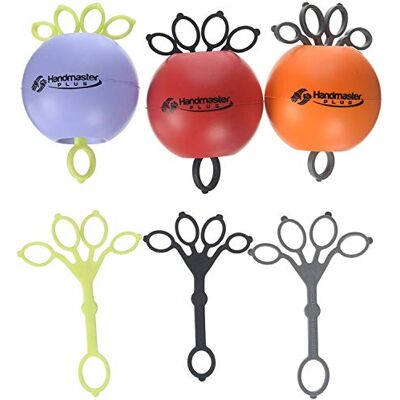 Handmaster Plus 3er Set Handtrainer Fingertrainer Handmaster Plus 3er Set Handtrainer Fingertrainer