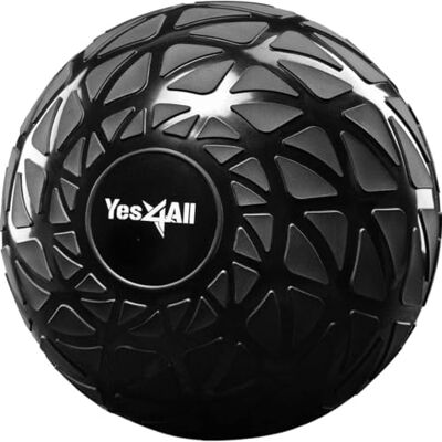 Yes4All Slam Ball Dynamic 3KG, Schwarz Yes4All Slam Ball Dynamic 3KG, Schwarz