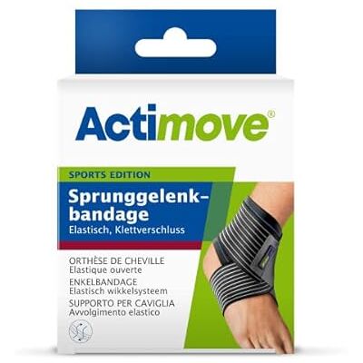 Actimove Orthopädische Knöchelbandage Schwarz - Knöchelstütze Actimove Orthopädische Knöchelbandage Schwarz - Knöchelstütze