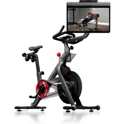Peloton Cross Training Bike+ Fitnessgerät, Indoor Spining Bike+ für das Training zu Hause, Kompaktes Fitnessbike für Cardio und Krafttraining & Indoor-Cycling, Black Peloton Cross Training Bike+ Fitnessgerät, Indoor Spining Bike+ für das Training zu Hause, Kompaktes Fitnessbike für Cardio und Krafttraining & Indoor-Cycling, Black