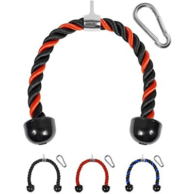 Yes4All UTZ9 Trizepsseil, 68.6 cm, Rot/Schwarz Yes4All UTZ9 Trizepsseil, 68.6 cm, Rot/Schwarz