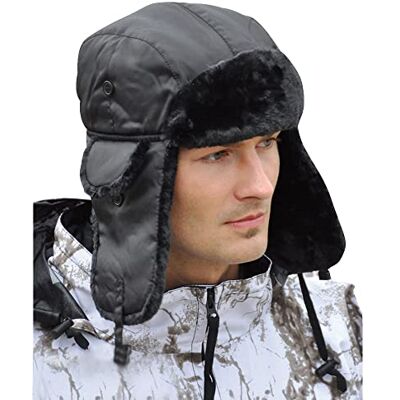 Mil-Tec Fliegermütze-12105002 Fliegermütze Schwarz 906 Mil-Tec Fliegermütze-12105002 Fliegermütze Schwarz 906