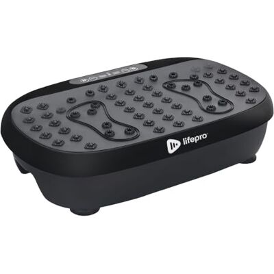 Lifepro Vibrationsplatten-Trainingsgerät – Hexaplate für Lymphdrainage und Gewichtsabnahme – mit LED-Anzeige, Fernbedienung und leisem Motor (Black) Lifepro Vibrationsplatten-Trainingsgerät – Hexaplate für Lymphdrainage und Gewichtsabnahme – mit LED-Anzeige, Fernbedienung und leisem Motor (Black)