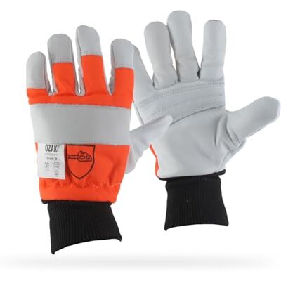 Greenstar OZAKI Kettensägenhandschuhe- Handschuhe für die ZwischensaisonSpezielle Schneidarbeiten – Kevlar für die linke Hand – Größe 9/M Greenstar OZAKI Kettensägenhandschuhe- Handschuhe für die ZwischensaisonSpezielle Schneidarbeiten – Kevlar für die linke Hand – Größe 9/M