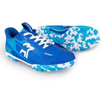 KOOKABURRA Orbit Junior Hockeyschuh, leicht, mit Eva-Dämpfung und griffiger Außensohle für mehrere Oberflächen, Blau KOOKABURRA Orbit Junior Hockeyschuh, leicht, mit Eva-Dämpfung und griffiger Außensohle für mehrere Oberflächen, Blau
