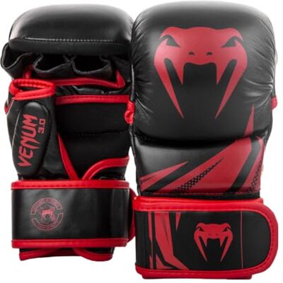 Venum Challenger 3.0 MMA Sparring-Handschuhe Schwarz-Rot M Venum Challenger 3.0 MMA Sparring-Handschuhe Schwarz-Rot M