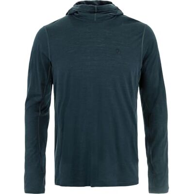 Fjällräven Hoodie Abisko Wool Dark Navy, M Fjällräven Hoodie Abisko Wool Dark Navy, M