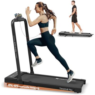 Mobvoi Home 3-in-1 Laufband Zusammenklappbar mit 6% Steigung Intelligente KI 2,5 PS Kompaktes Tragbares Lauf- und Gehgerät für unter den Schreibtisch mit Fernbedienung, TicSports APP, 120 kg 12 km/h Mobvoi Home 3-in-1 Laufband Zusammenklappbar mit 6% Steigung Intelligente KI 2,5 PS Kompaktes Tragbares Lauf- und Gehgerät für unter den Schreibtisch mit Fernbedienung, TicSports APP, 120 kg 12 km/h