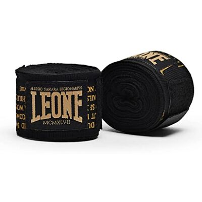 LEONE 1947 , Bandagen, Unisex-Erwachsene, Schwarz, 3.5 M, AB705 LEONE 1947 , Bandagen, Unisex-Erwachsene, Schwarz, 3.5 M, AB705