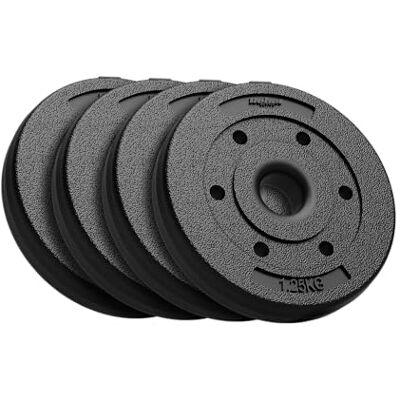 Rebel Zementgefülltes Hantelscheiben-Set 4x1,25 kg, Loch 31 mm, ACTIVE RBA-2100 Rebel Zementgefülltes Hantelscheiben-Set 4x1,25 kg, Loch 31 mm, ACTIVE RBA-2100