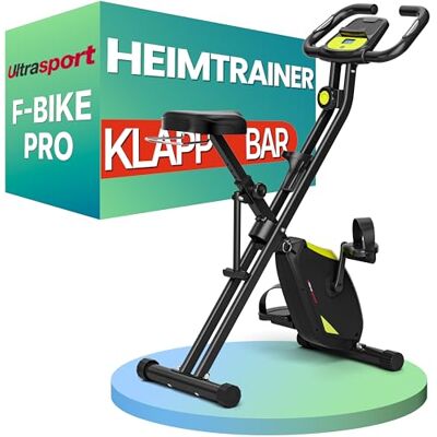 Ultrasport F-Bike Pro Ergometer Heimtrainer Fahrrad Klappbar Senioren Fitness Hometrainer Fahrrad Klappbar für Zuhause Fitnessbikes Trimmrad Home Trainer Spinning Indoor Exercise Bike Grün-Schwarz Ultrasport F-Bike Pro Ergometer Heimtrainer Fahrrad Klappbar Senioren Fitness Hometrainer Fahrrad Klappbar für Zuhause Fitnessbikes Trimmrad Home Trainer Spinning Indoor Exercise Bike Grün-Schwarz