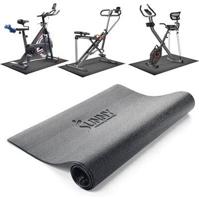 Sunny Health & Fitness Bodenschutzmatten für Fitnessgeräte, 4 Größen Rutschfest, Schützt Boden & Gerät, Vibrationsdämpfend, Wasserabweisend, Hochdichter PVC-Schaum, 4 Größen verfügbar Sunny Health & Fitness Bodenschutzmatten für Fitnessgeräte, 4 Größen Rutschfest, Schützt Boden & Gerät, Vibrationsdämpfend, Wasserabweisend, Hochdichter PVC-Schaum, 4 Größen verfügbar