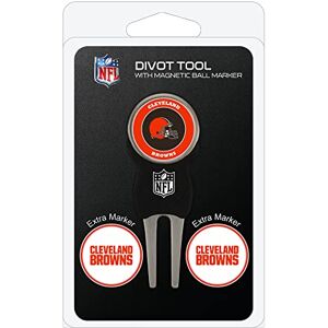 Team Golf NFL Cleveland Browns Pitchgabel-Set mit 3 Golfball-Markern, Pitchgabel mit 3 Golfball-Markern, Markierungen sind abnehmbar, magnetisch, doppelseitig, emailliert Team Golf NFL Cleveland Browns Pitchgabel-Set mit 3 Golfball-Markern, Pitchgabel mit 3 Golfball-Markern, Markierungen sind abnehmbar, magnetisch, doppelseitig, emailliert