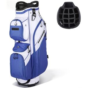 VEVOR Golfbag mit 15-facher Einteilung, Golftasche mit Ergonomischem Schultergurt Durchgehenden Trennfächern Regenhaube Stautaschen, Caddybag aus Leichtem Polyester für Herren Damen Golf Cartbag VEVOR Golfbag mit 15-facher Einteilung, Golftasche mit Ergonomischem Schultergurt Durchgehenden Trennfächern Regenhaube Stautaschen, Caddybag aus Leichtem Polyester für Herren Damen Golf Cartbag
