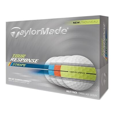 TaylorMade New Tour Response Stripe 25 Golfbälle TaylorMade New Tour Response Stripe 25 Golfbälle